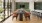 a room with a table and chairs