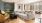 a large room with a large window